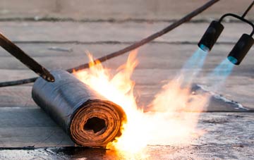 Evesbatch asphalt flat roofing repairs